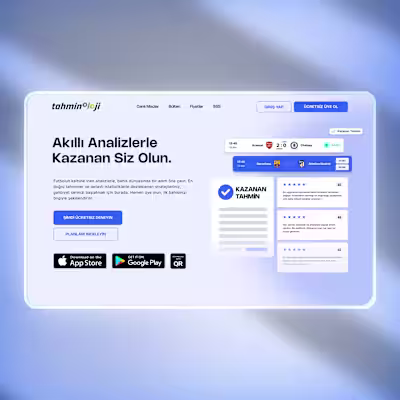 Tahminoloji is a football data analysis platform designed to...
