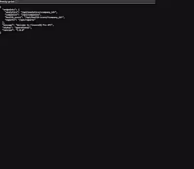 FinanceIQ Pro – Secure Flask REST API Backend