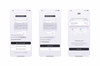 Biomarkers Mobile App
