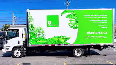 Box Truck Wrap Design