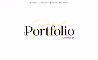 My 2024 Portfolio | UI/UX
