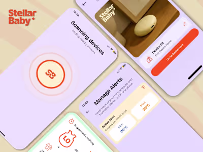 Stellar Baby Mobile Application 
