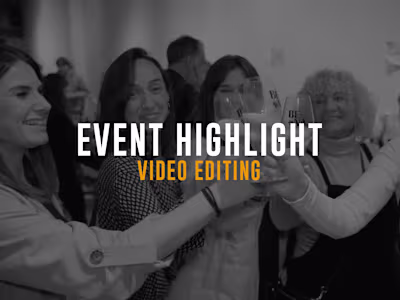 EVENT HIGHLIGHT VIDEO EDITING - YouTube