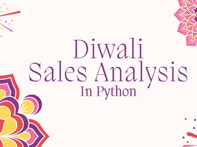 Diwali Sales Analysis in Python