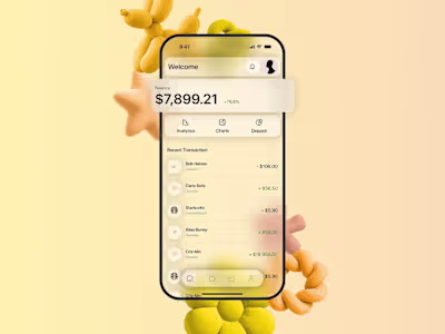 FinTech Mobile App Design