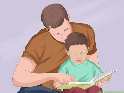 Teaching a kid hiw to read and write as a second teacher 