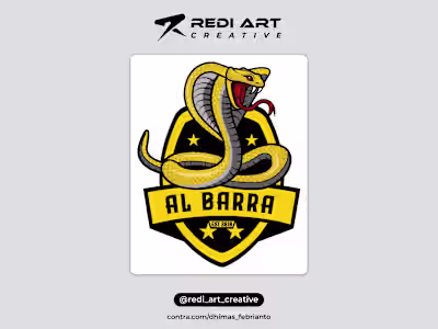 Design Logo Al Barra