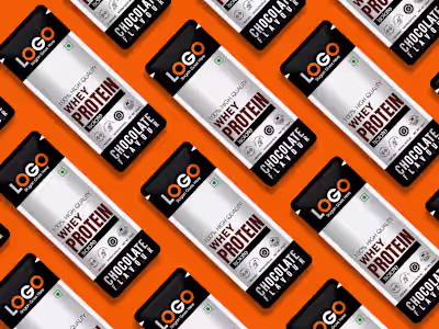 PRODUCT PACKAGING-LABEL DESIGN WITH 3D MOCKUP