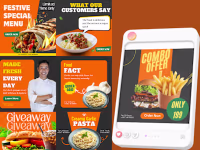 Social Media Design for Food Branding