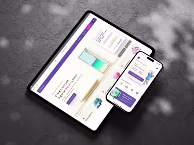 App and product design for insurance startup