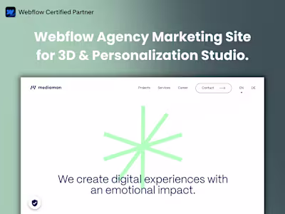 Mediaman | Website Redesign with Seamless CMS Integration