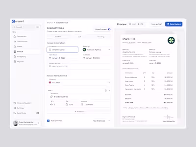 Invoice Maker Dashboard