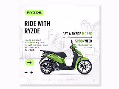 Ride with RYZDE