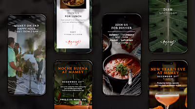 Social Media & Email Marketing for Restaurants in Miami