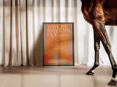 Where Ravens Fly - Poster Design for a short award-winning film