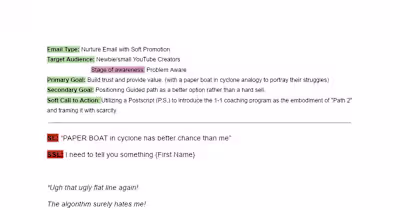 Nurture Email With Soft Promotion 