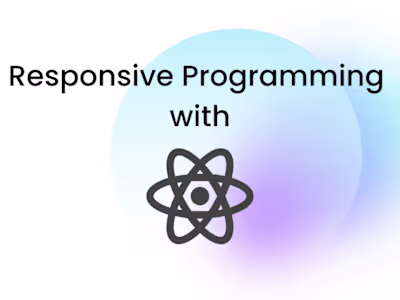 Responsive programming with React