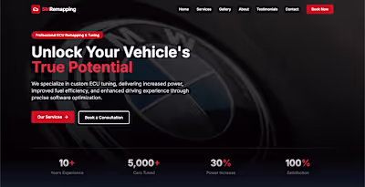 Automotive Tuning Web Application