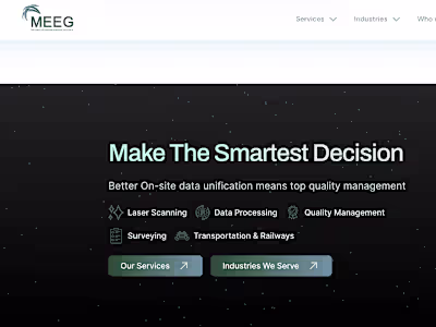 MEEG Services - Framer Website