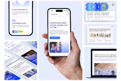 Lean Sherpas - Rebranding, Web Design & Webflow Development