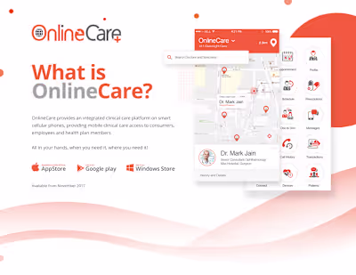OnlineCare - Health Care- UI/UX Design :: Behance
