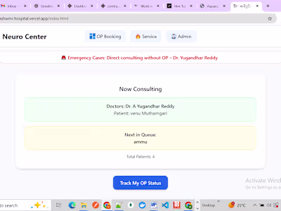 Ashwini Neuro Center – Multilingual Healthcare Website