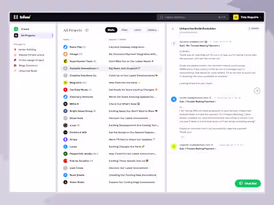 Infuse — Project-Based Email Workspace Infuse is a modern em...