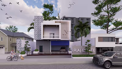 This 4-bedroom duplex is a