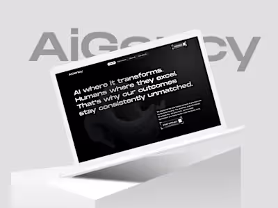 Agency Landing Page