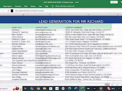 Leads generation 