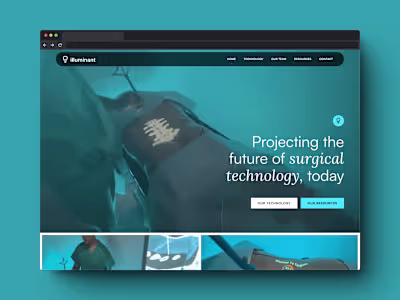 Illuminant AI - Custom Webflow Development
