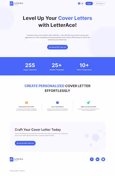 Level Up Your Cover Letter with LetterAce