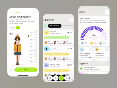 Fitness App Interface Redesign