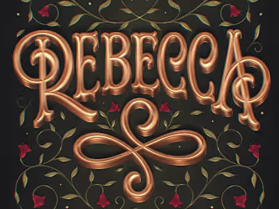 Book Cover Design - Rebecca