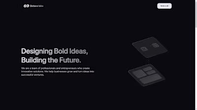 Octave Labs Landing Page