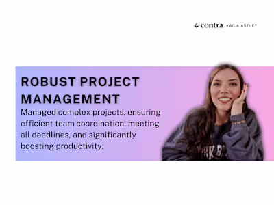 Program Manager for Multiple High-Volume Projects