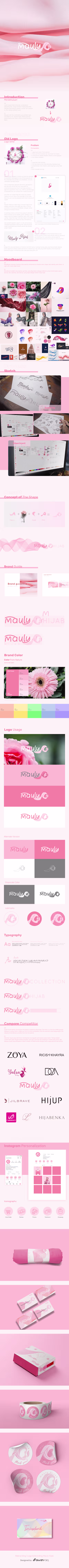Mauly | Hijab Logo & Branding