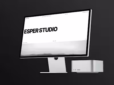 Framer - Creative Studio Landing Page