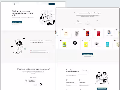 Enabling companies to create book clubs & reading lists