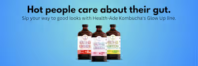 Health-Ade Glow Up Kombucha Spec Billboard Ad