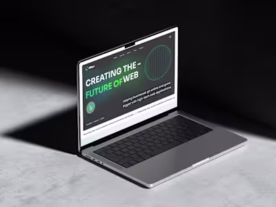 Ollyo Website Homepage Redesign 