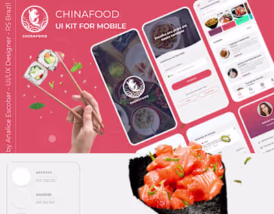 CHINA FOOD - UI/UX DESIGN - Behance