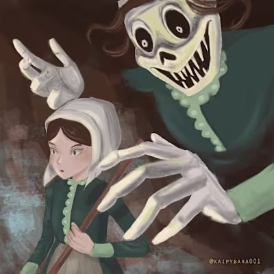 Over the Garden Wall fan art illustrations