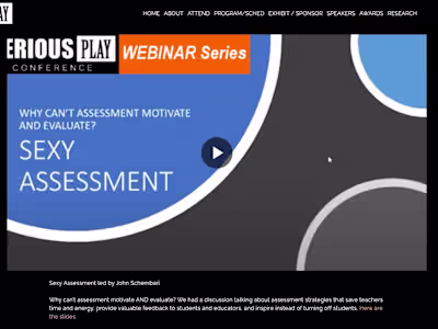 Edchat Interactive: Sexy Assessment with John Schembari