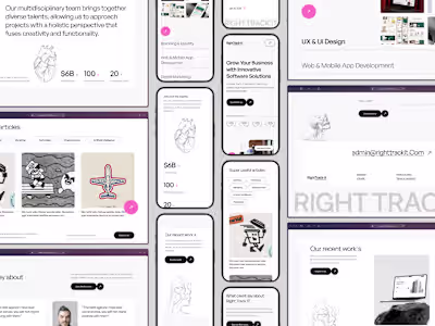 Creating a Modern and Intuitive Website for a Creative Agency