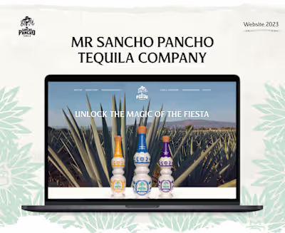 MR Sancho Pancho Website Development