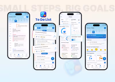 AI Productivity App | To-Do, Habit Tracker & Calendar Planner
