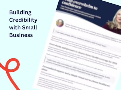 Building Credibility with Small Business 