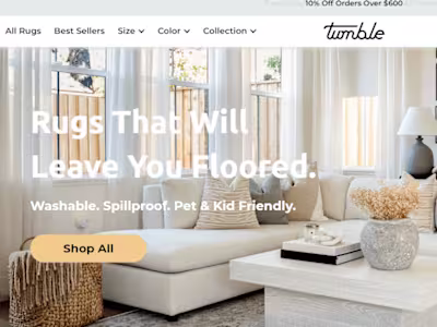 Tumble - Spillproof & Washable Rugs