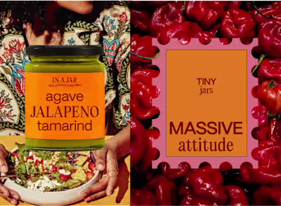 In A Jar | Sauce Label Packaging